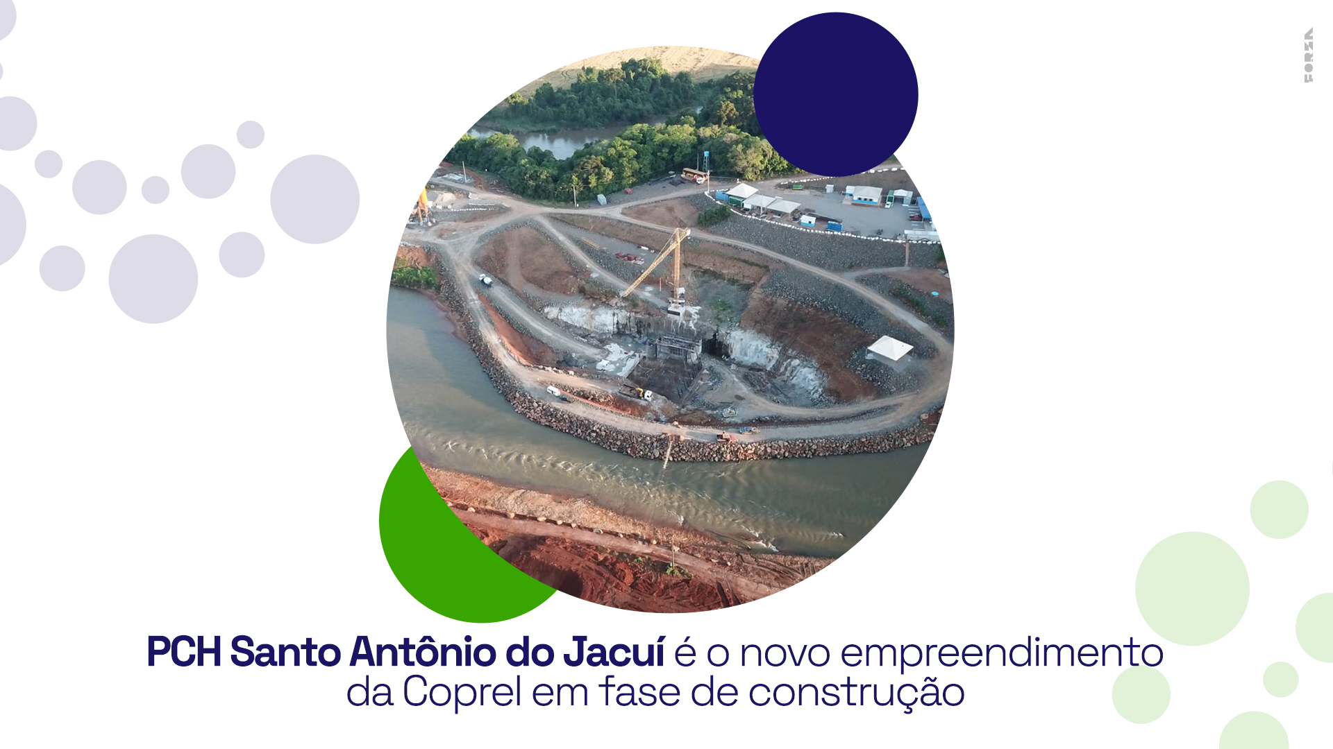 PCH Santo Antônio do Jacuí é o novo empreendimento da Coprel em fase de construção