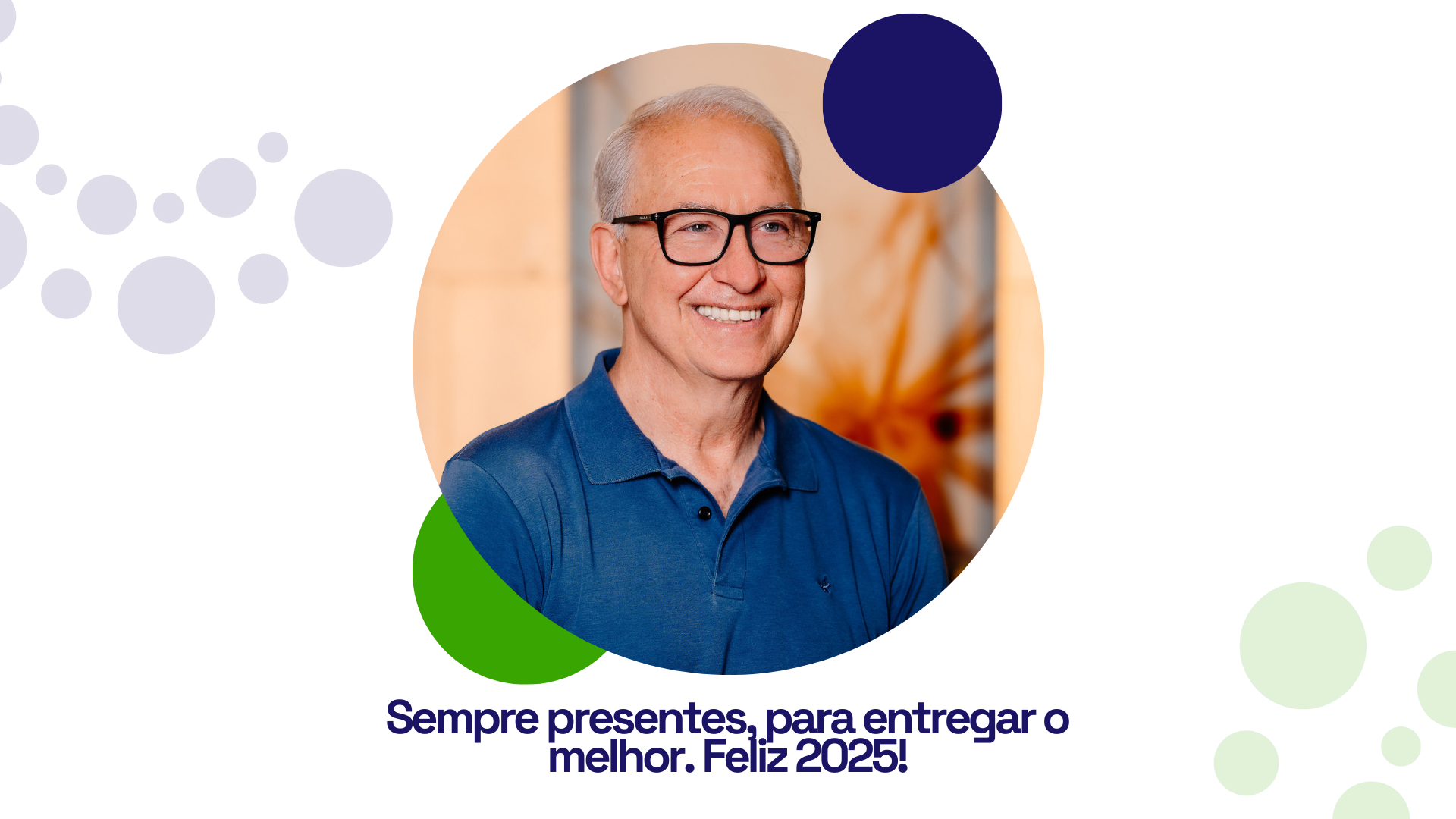 Sempre presentes, para entregar o melhor. Feliz 2025! 