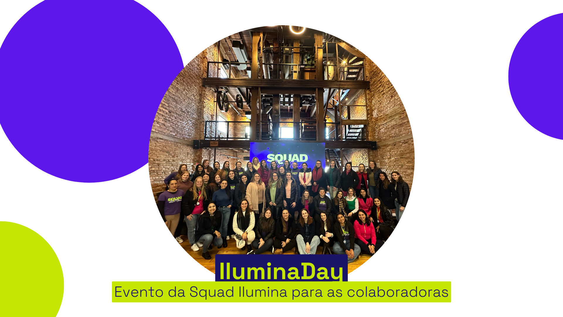 Squad Ilumina promove evento para time de colaboradoras da Coprel no Hub Aliança